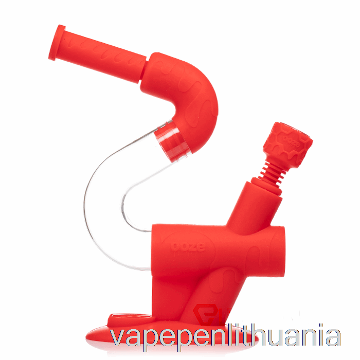 Ooze Swerve Silikoninis Vandens Vamzdis Raudonas (raudonas) Vape Skystis